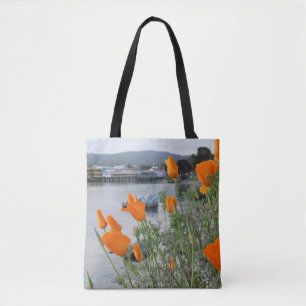 Bolso De Tela California Poppies