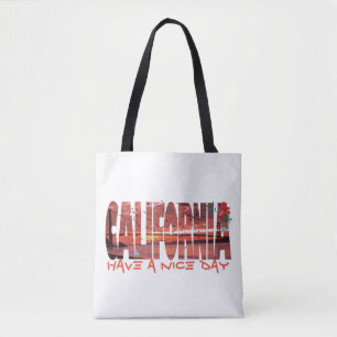 Bolso De Tela California - Que Tengas Un Buen Día