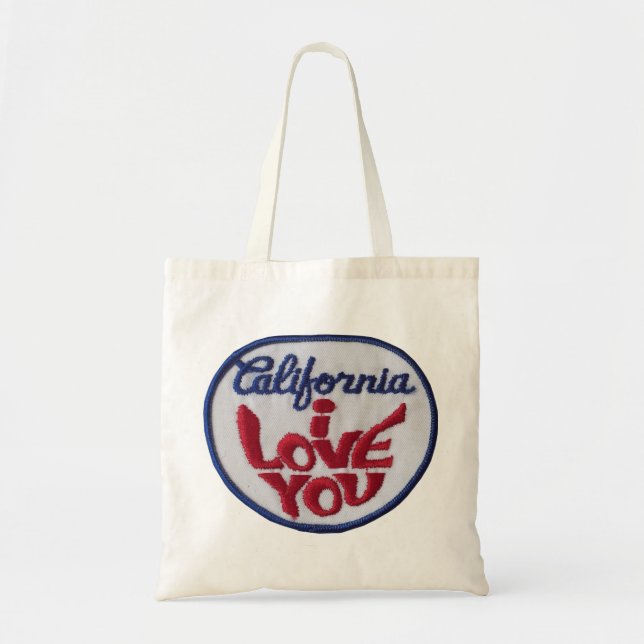 Bolso De Tela California te amo (Frente)