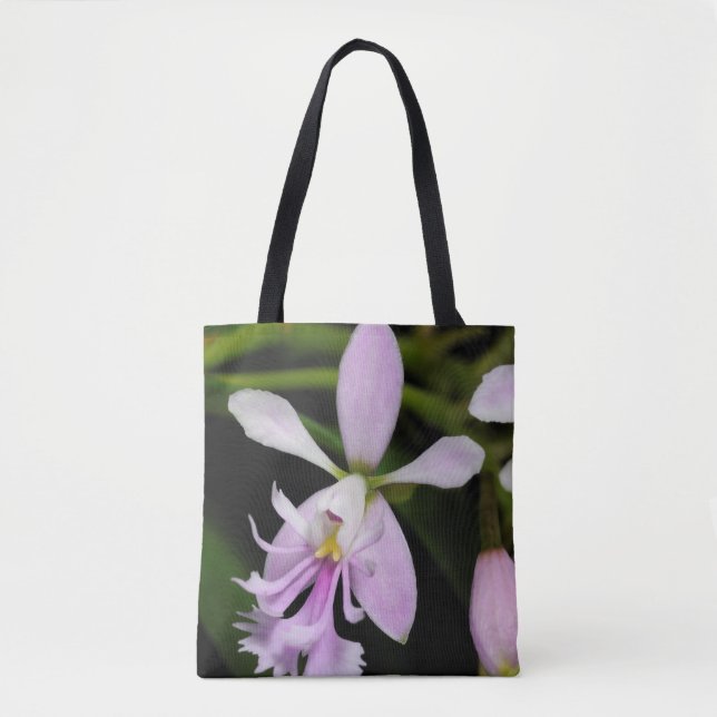 Bolso De Tela Caligario de Epidendrum (Anverso)