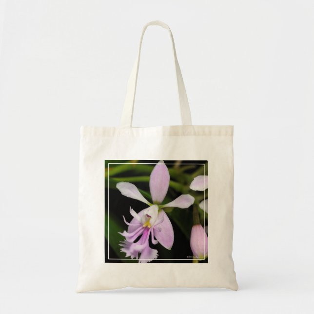 Bolso De Tela Caligario de Epidendrum (Frente)