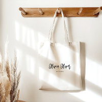 Caligrafía mínima de guión Moda de marfil-crema mo