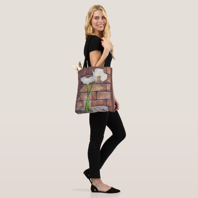 Bolso De Tela Calla Lilies (Puesto)
