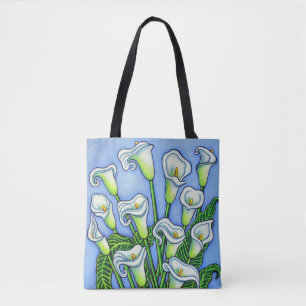 Bolso De Tela Calla Lily Dreaming Bag de Lisa Lorenz