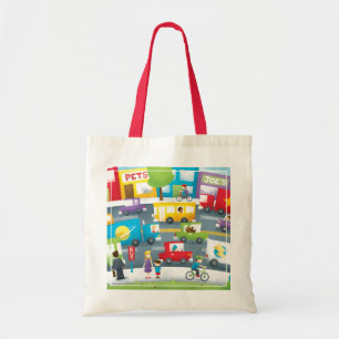 Bolso De Tela Calle de la ciudad