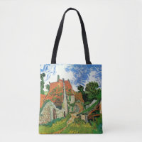 Calle del pueblo por Vincent van Gogh