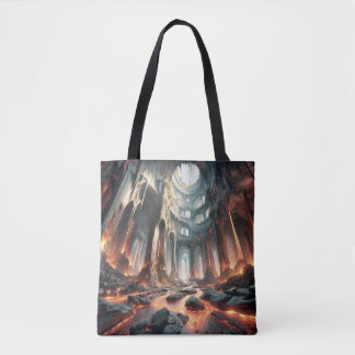 Bolso De Tela Calles de lava