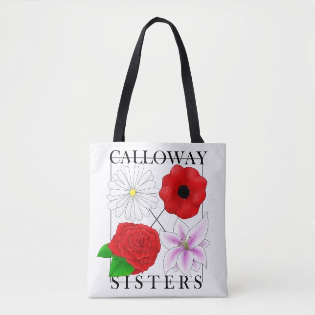 Bolso De Tela Calloway Sisters (Anverso)