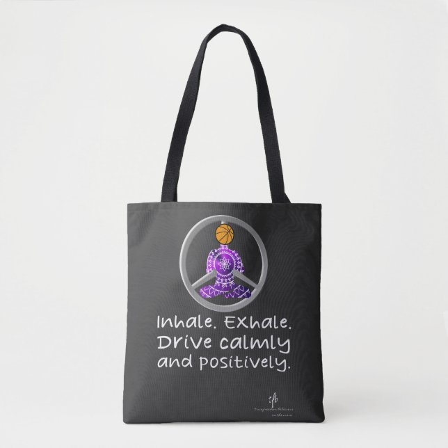 Bolso De Tela Calm Car Ride Home Gabi Ball (Anverso)