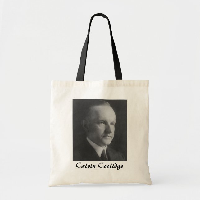 Bolso De Tela Calvin Coolidge 30 (Frente)