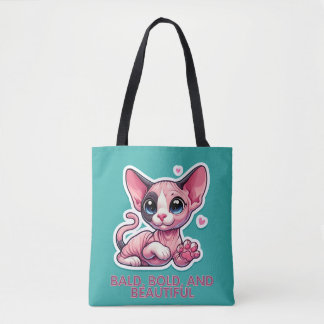 Bolso De Tela Calvo negrita y bello en Tote