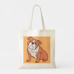 Bolso De Tela Cama_Thunder_Cove de la raza del Bulldog