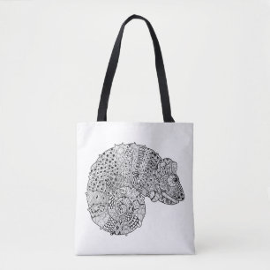 Bolso De Tela Camaleón inspirado 4