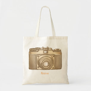 Bolso De Tela Cámara antigua