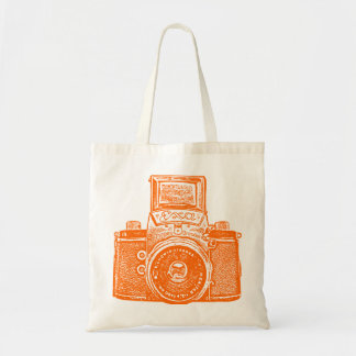 Bolso De Tela Cámara de Alemania Oriental - Naranja