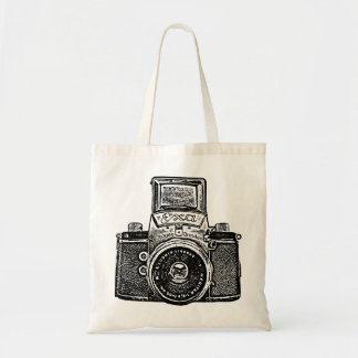 Bolso De Tela Cámara de Alemania Oriental - Negro