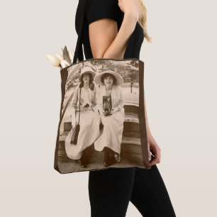 Bolso De Tela cámara de chicas circa 1910 impresión