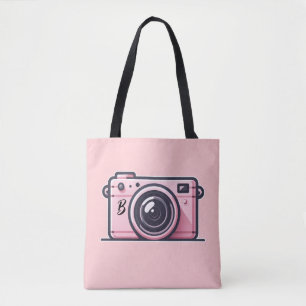 Bolso De Tela Cámara de fotografía instantánea Trendy Pink