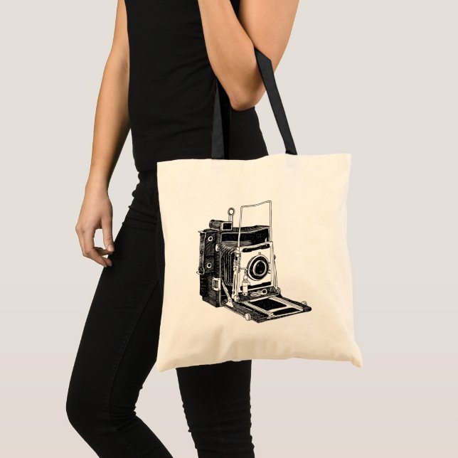 Bolso De Tela Cámara vintage (Anverso (producto))