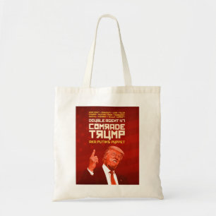 Bolso De Tela Camarada Trump: El doble agente (marioneta de Puti