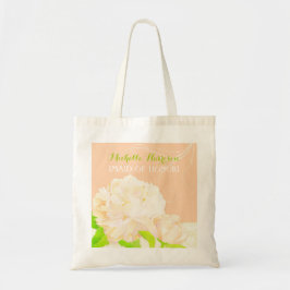 Bolso De Tela Camaradas de honor o donativo de honor de Peony