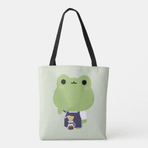 Bolso De Tela Camarero Rana Adorable