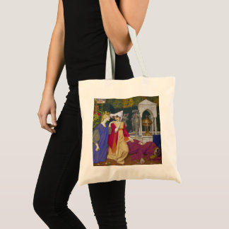 Bolso De Tela Cambiando la Carta 1908 de Joseph Edward Southall