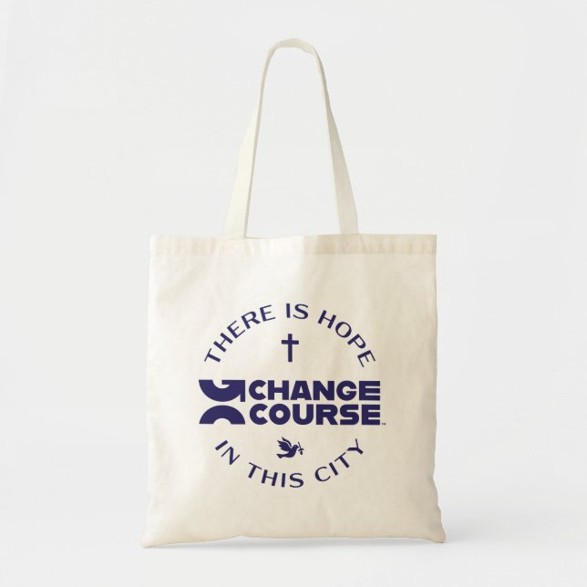 Bolso De Tela Cambiar el Tote del curso (Frente)