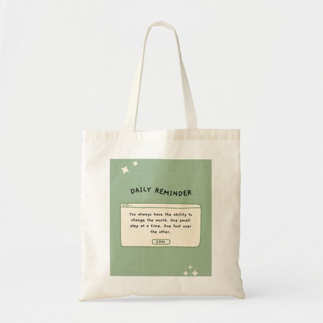 Bolso De Tela cambiar el tote mundial (Frente)