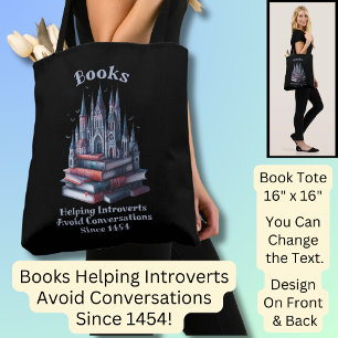 Bolso De Tela Cambiar texto, libros que ayuden a los introvertid