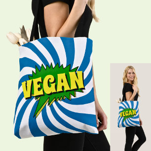 Bolso De Tela Cambiar texto o agregar nombre Comic Book Style Sw
