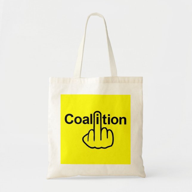 Bolso De Tela Cambio de coalición (Frente)
