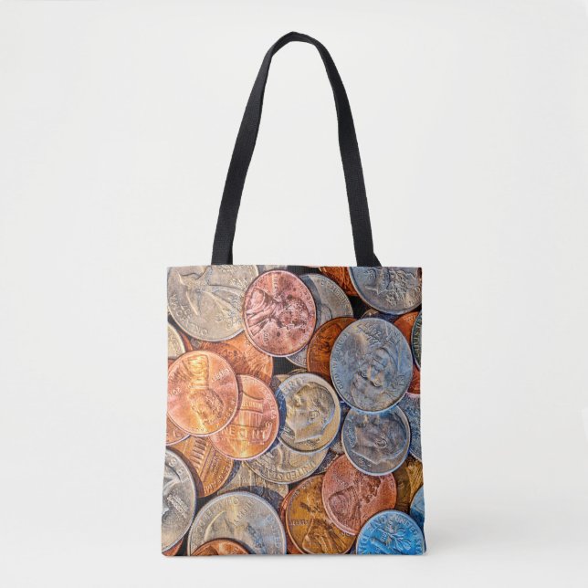 Bolso De Tela Cambio suelto (Anverso)