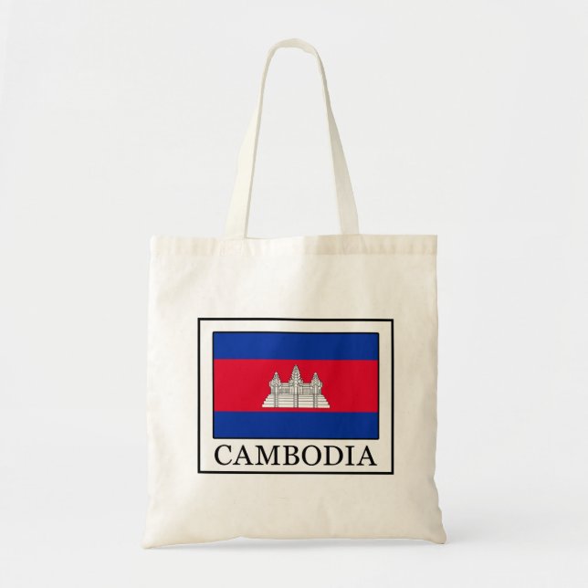 Bolso De Tela Camboya (Frente)