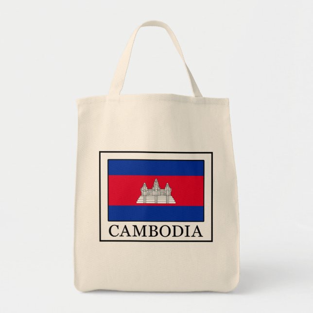 Bolso De Tela Camboya (Frente)