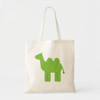 Bolso De Tela Camello verde lindo