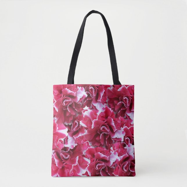 Bolso De Tela Camelot Red Floral (Anverso)