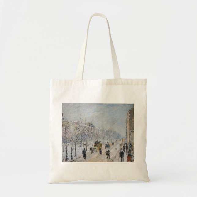 Bolso De Tela Camille Pissarro - Boulevares exteriores, efecto n (Frente)