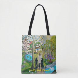 Bolso De Tela "Camina con Cristo" Tote Bag