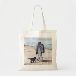 Bolso De Tela Caminando el perro - 05