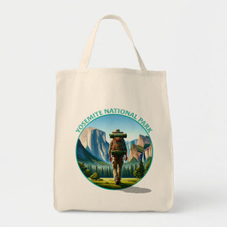 Bolso De Tela Caminante en el parque nacional Yosemite