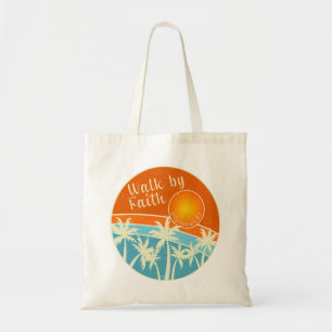Bolso De Tela Caminar por Faith Christian Design