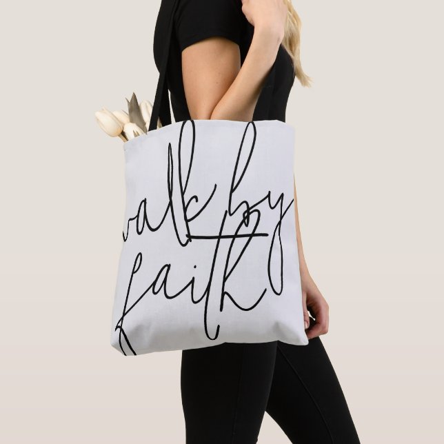 Bolso De Tela Caminar Por Faith Stylistic (Detalle)