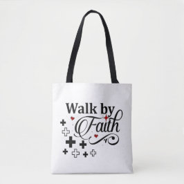 Bolso De Tela Caminar por la fe