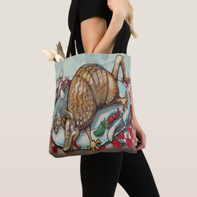 Bolso De Tela Camino (Detalle)