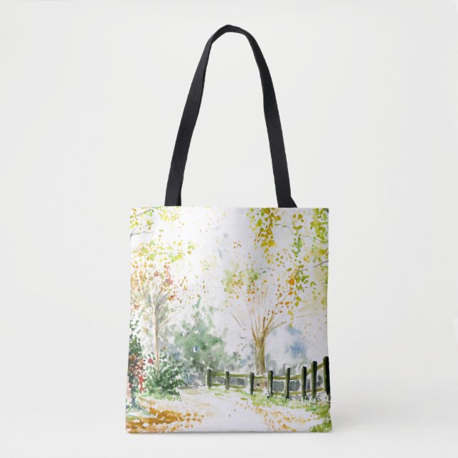 Bolso De Tela Camino (Anverso)