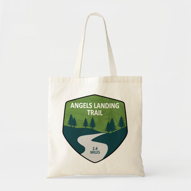 Bolso De Tela Camino de aterrizaje de los Ángeles Parque Naciona (Frente)