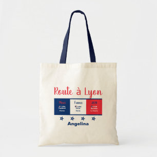 Bolso De Tela Camino de fútbol femenino a Lyon Merci France 2019