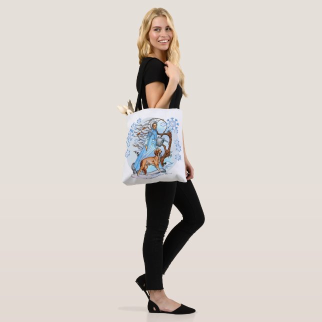 Bolso De Tela Camino de invierno (Puesto)