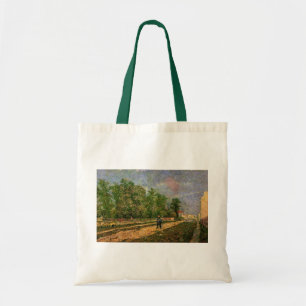 Bolso De Tela Camino de París con campesino de Vincent van Gogh